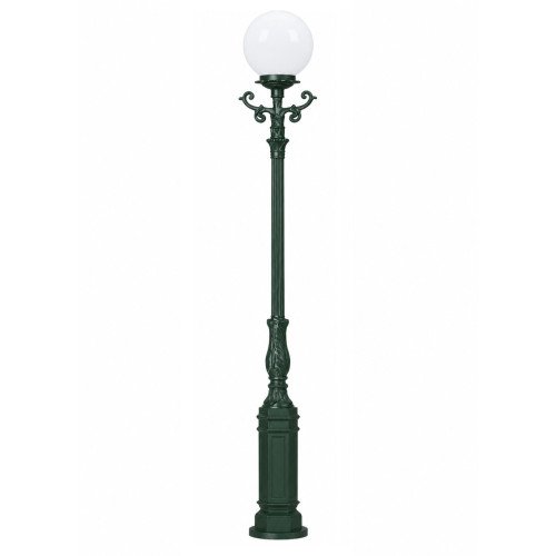 Klassieke tuinlamp Avignon lantaarn bol aluminium 270cm