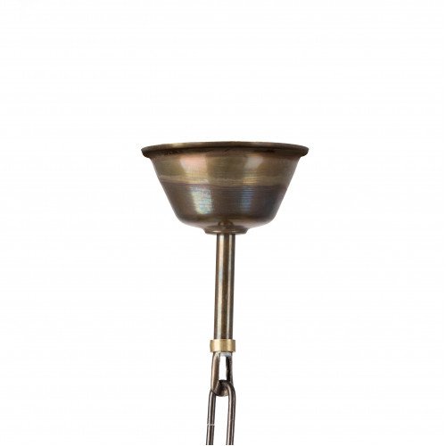 Verandalamp Labenne (1180) - Kettinglamp Brons - KS-verlichting - Buitenlamp aan ketting