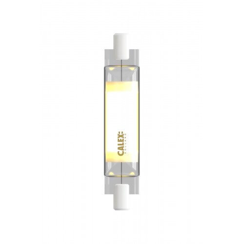  LED lamp R7s 78mm Full Glass 220-240V 4W 400lm, 2700K dimbaar