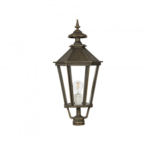 Buitenverlichting K7C lampenkamp brons klassiek