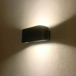 Ossa Wandlamp Zwart 1xr7s