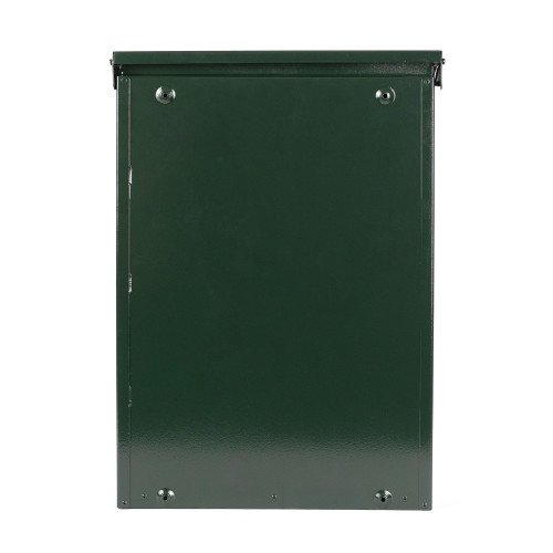 Brievenbus B32 wand groen aluminium modern