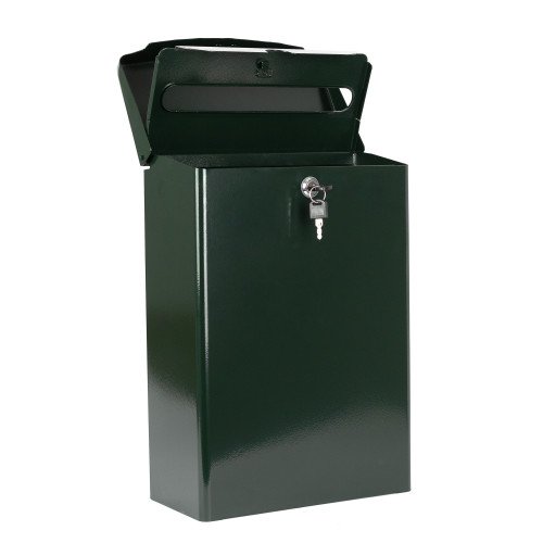 Brievenbus B32 wand groen aluminium modern