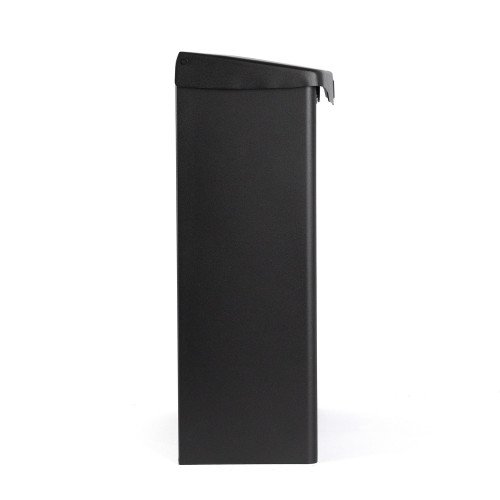 Brievenbus B32 wand zwart aluminium modern