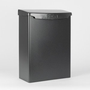 Brievenbus B32 wand antraciet aluminium modern