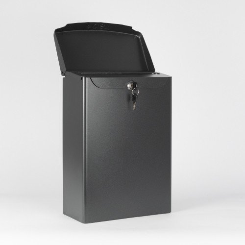 Brievenbus B32 wand antraciet aluminium modern