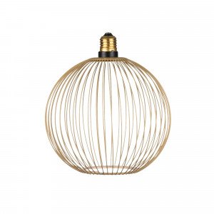 Binnenlamp Floating Globe Filo Champagne metaal