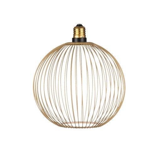 Binnenlamp Floating Globe Filo Champagne metaal