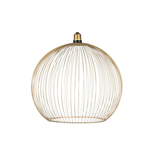 Binnenlamp Floating Globe Filo Champagne metaal