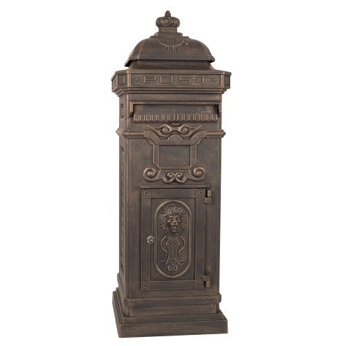 Kolombrievenbus XL Bronze - Engelse brievenbus Kolombrievenbus XL Bronze - Engelse brievenbus