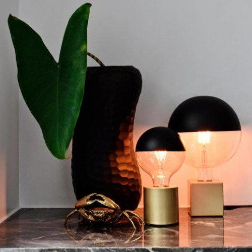 Lichtbron Calex LED zwart E27 fitting modern licht 4W