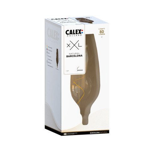 Luxe Calex LED lichtbron 4 watt E27 fitting modern sfeerverlichting 