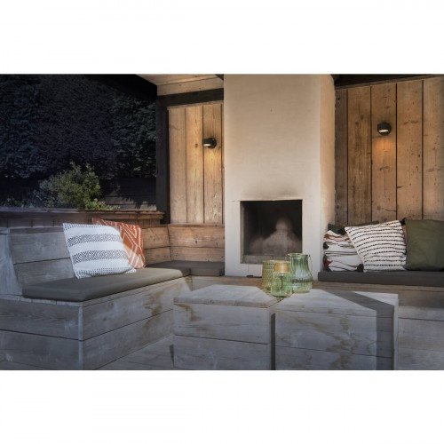 Wandlamp Sitra Wall Antraciet buitenlamp 1xgx53