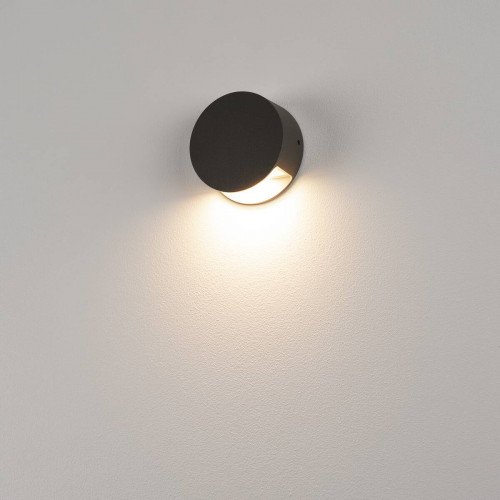 Wandlamp Pema Led Antraciet 1xled 3000k