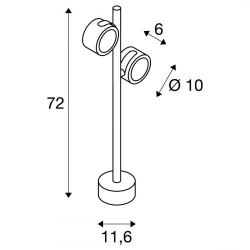 Sitra 360 Sl Antraciet 2xgx53
