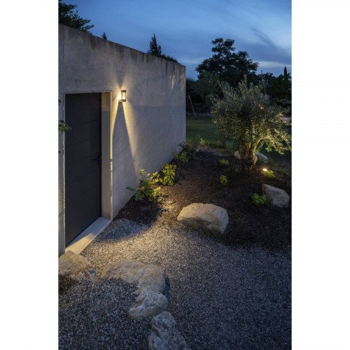 Slots Wall buitenlamp Antraciet 1xled 3000k