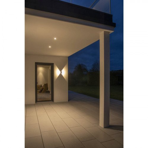 Buitenlamp Logs Wall Antraciet 1xled 3000k
