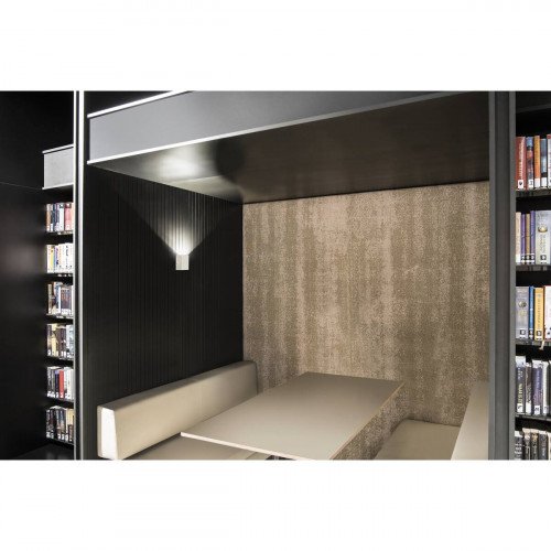 Wandlamp buitenlamp Quad 1 Xl Wit 1xled 3000k
