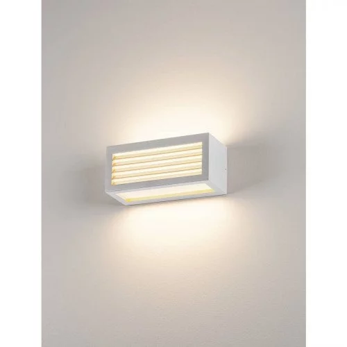 Buitenlamp Box-l E27 Wit 1xe27