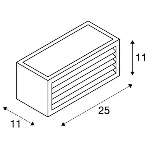 Buitenlamp Box-l E27 Wit 1xe27
