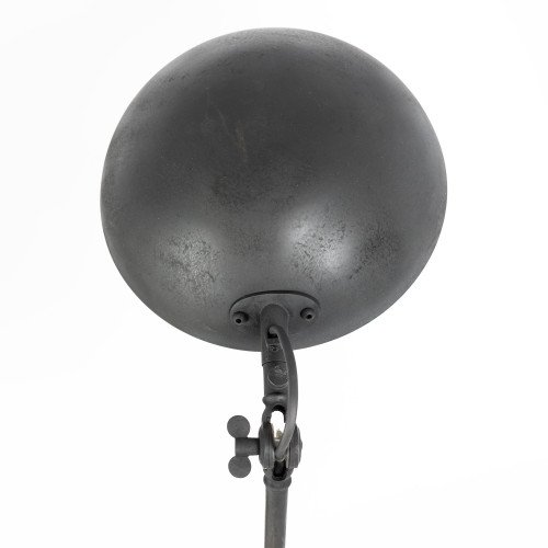 messing lamp in de kleur antiek zwart met een E27 fitting