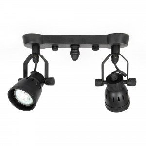 Nostaluce Industriële vintage Rialto Dubbel Antiek Zwart | Nostalux.nl