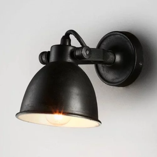 Industriele vintage Maxim Cover Zwart  Wandspot