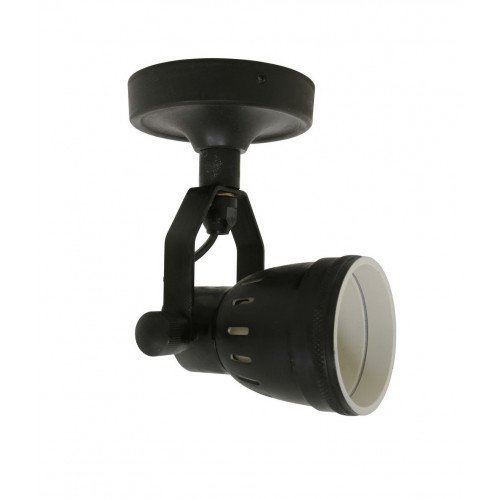 Zwarte messing plafondspot Indigo Cover van KS Verlichting