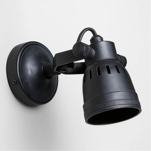 Zwarte messing plafondspot Indigo Cover van KS Verlichting