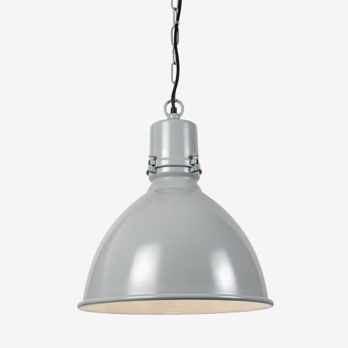 messing lamp in de kleur antiek antraciet met een E27 fitting