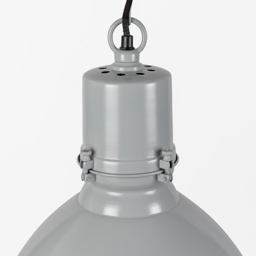 messing lamp in de kleur antiek antraciet met een E27 fitting