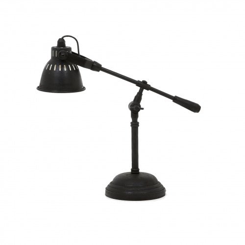 messing lamp in de kleur antiek zwart met een GU10 fitting