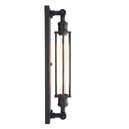 Binnenverlichting Astor Muurlamp Zwart Medium