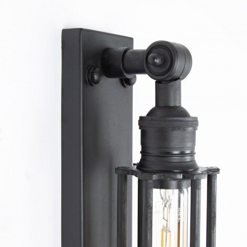 Binnenverlichting Astor Muurlamp Zwart Medium