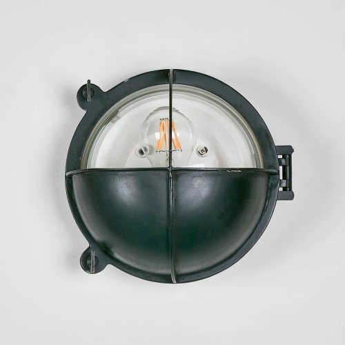 Scheepslamp Taylor antiek zwart 