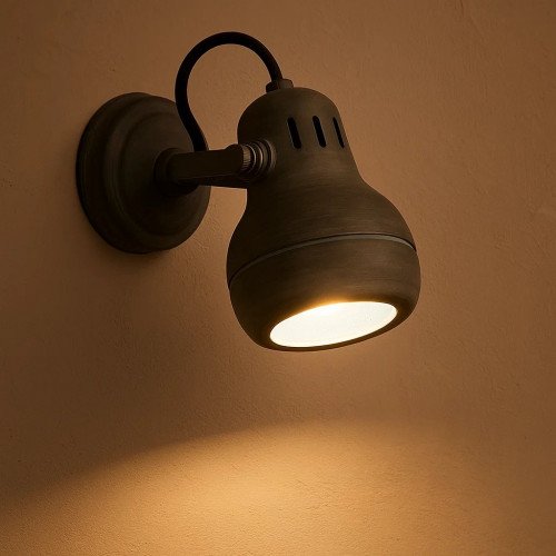 Binnen lamp Castor binnenverlichting old iron messing