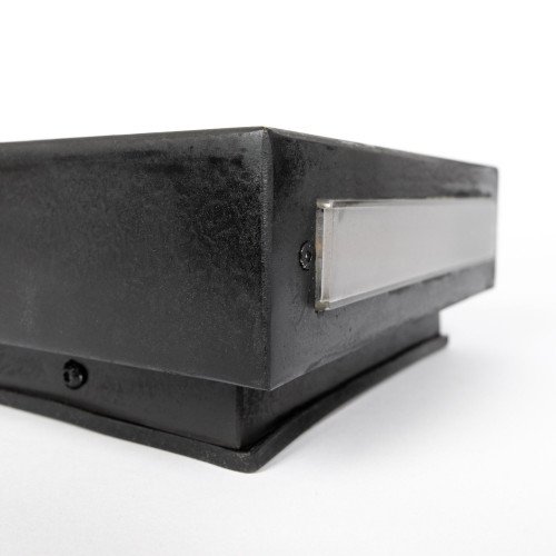 messing lamp in de kleur antiek zwart met een E27 fitting