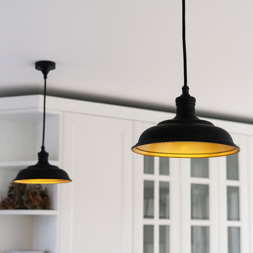 Industriele vintage Ducasse Medium Hanglamp