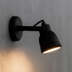 Indigo outdoor spot vintage zwart