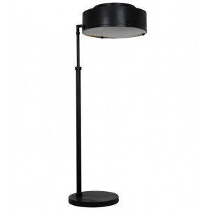messing lamp in de kleur antiek zwart met een E27 fitting
