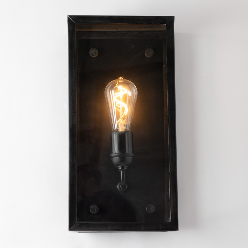 messing lamp in de kleur antiek brons met een E27 fitting