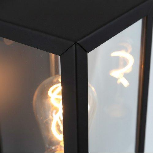 messing lamp in de kleur antiek brons met een E27 fitting