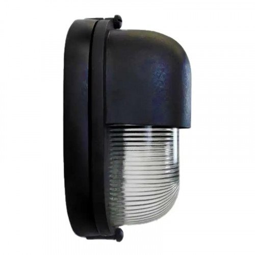 messing lamp in de kleur antiek zwart met een fitting E27