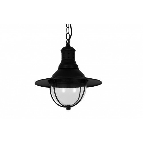 messing lamp in de kleur antiek zwart met een E27 fitting