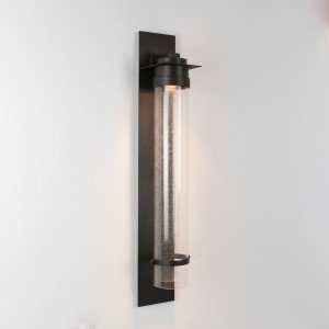 messing lamp in de kleur antiek zwart met een E27 fitting