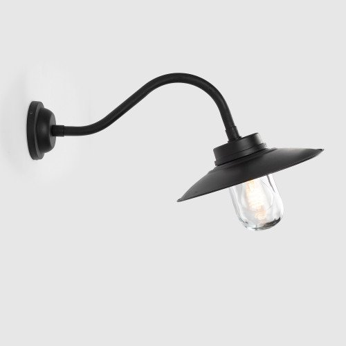 messing lamp in de kleur antiek zwart met een E27 fitting