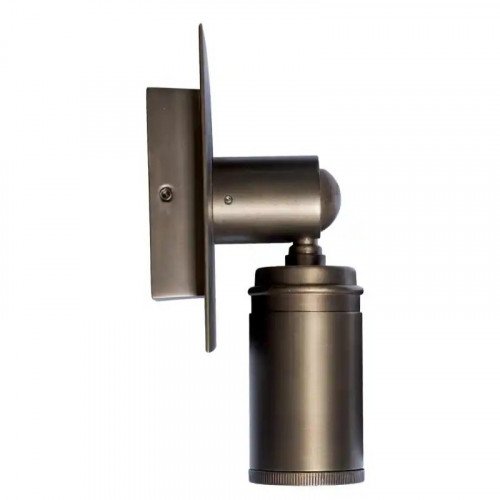messing lamp in de kleur antiek messing met een E27 fitting