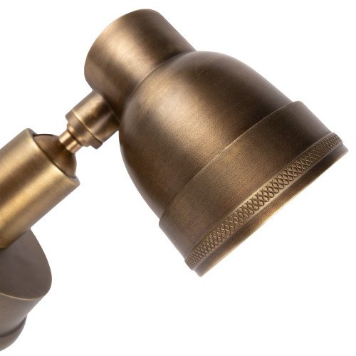 Indigo Swirl outdoor spot vintage messing Indigo Swirl outdoor spot vintage messing