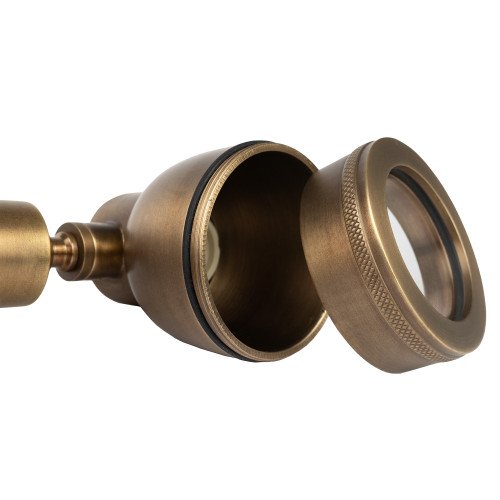 Indigo Swirl outdoor spot vintage messing Indigo Swirl outdoor spot vintage messing