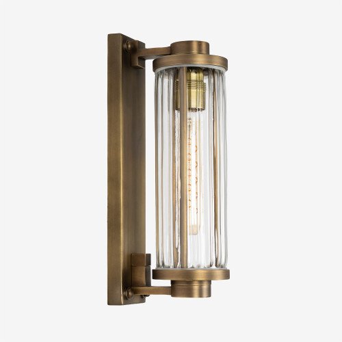Buitenlamp Porter antiek messing messing industrieel
